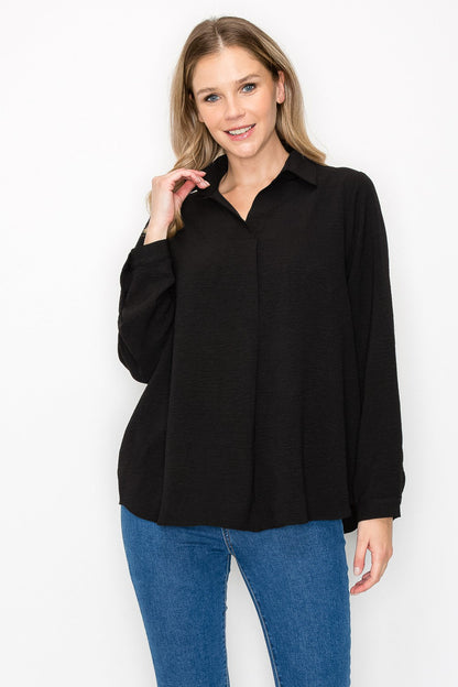 Wanda Woven Crepe Top