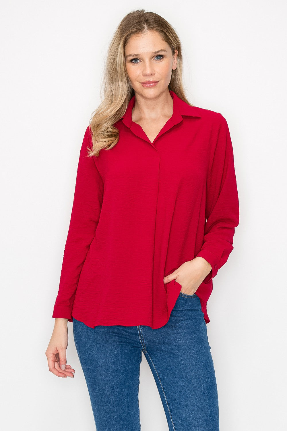 Wanda Woven Crepe Top