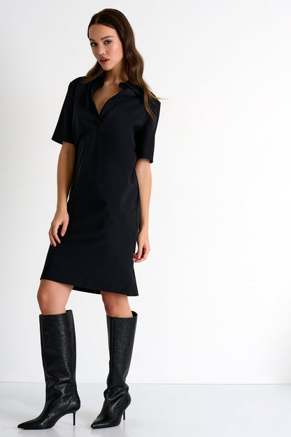 Short Sleeve Lycra Polo Dress - 42530-66-800