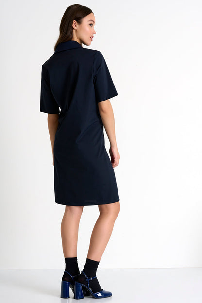 Short Sleeve Lycra Polo Dress - 52330-66-590