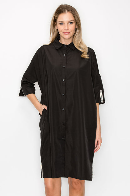 Whitney Woven Tunic Dress