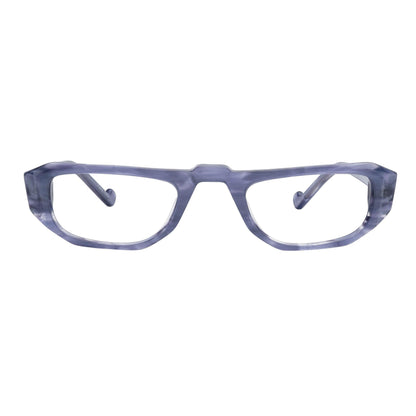 half-frame reading glasses for women sapphire pearl