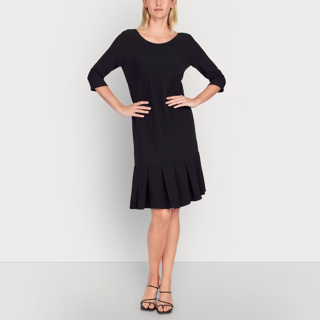 Audrina Dress - Pleated Hem (3 Weeks Pre-Order)