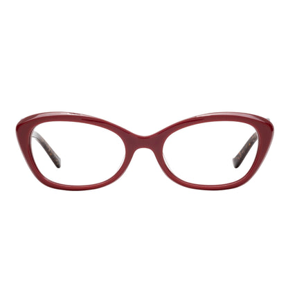 Quality Readers for Women - red modern dark tortoise