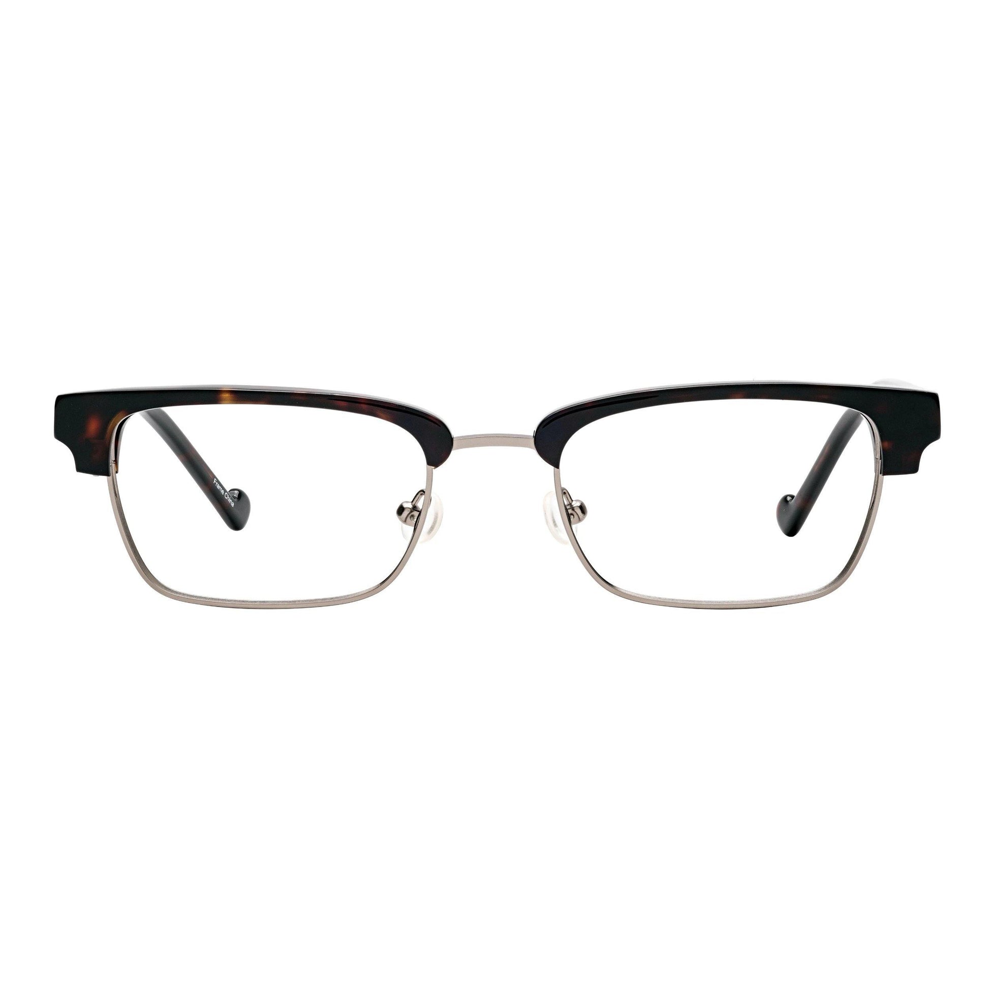 Prescription Quality Reading Glasses-Club Master Style - tortoise