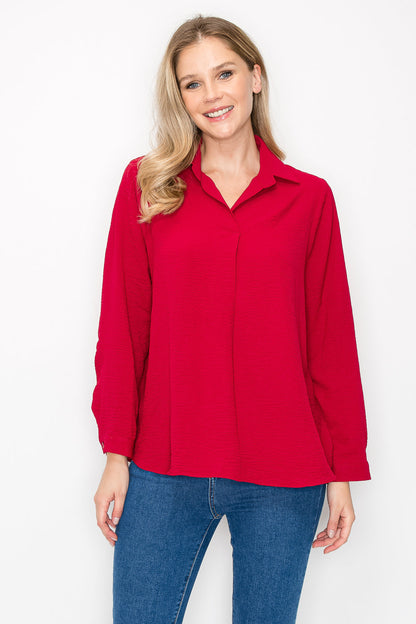 Wanda Woven Crepe Top