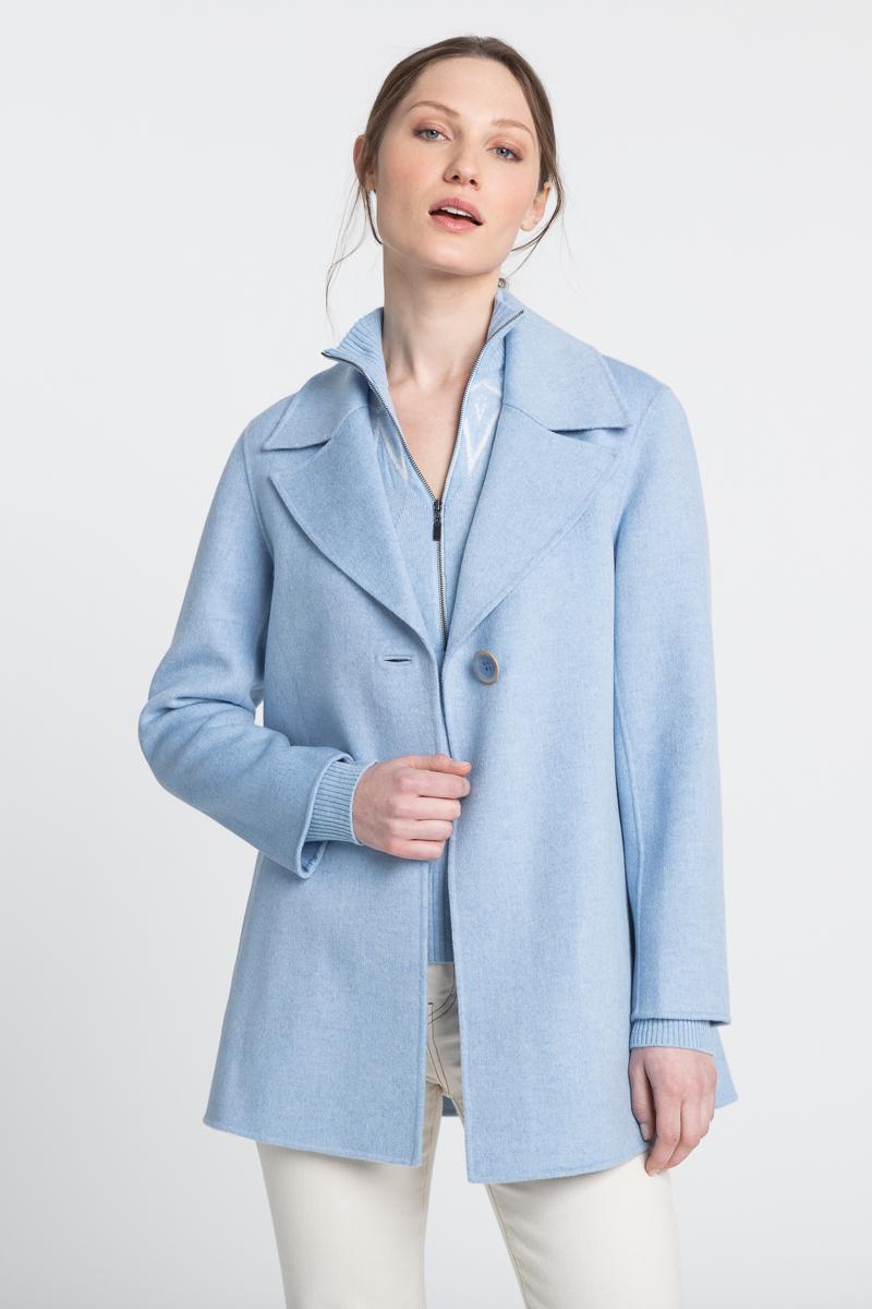 Swing Notch Collar Coat