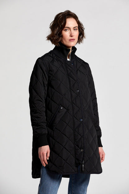 Libby Quilted Full Zip Coat