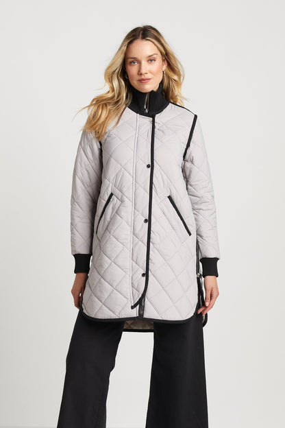 Libby Quilted Full Zip Coat