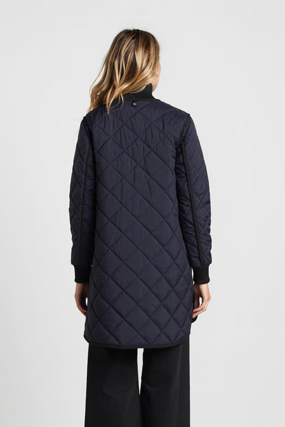 Libby Quilted Full Zip Coat