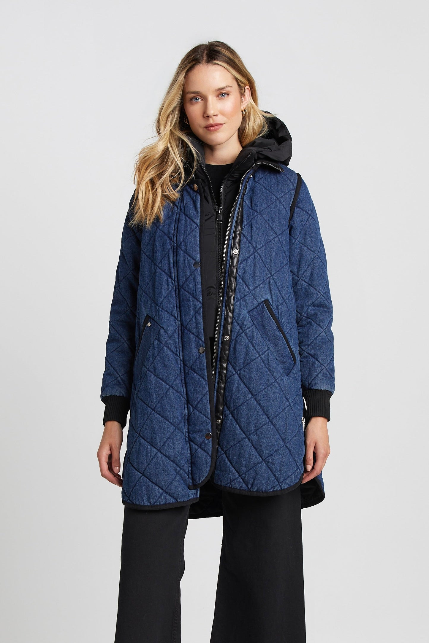 Libby Quilted Full Zip Coat