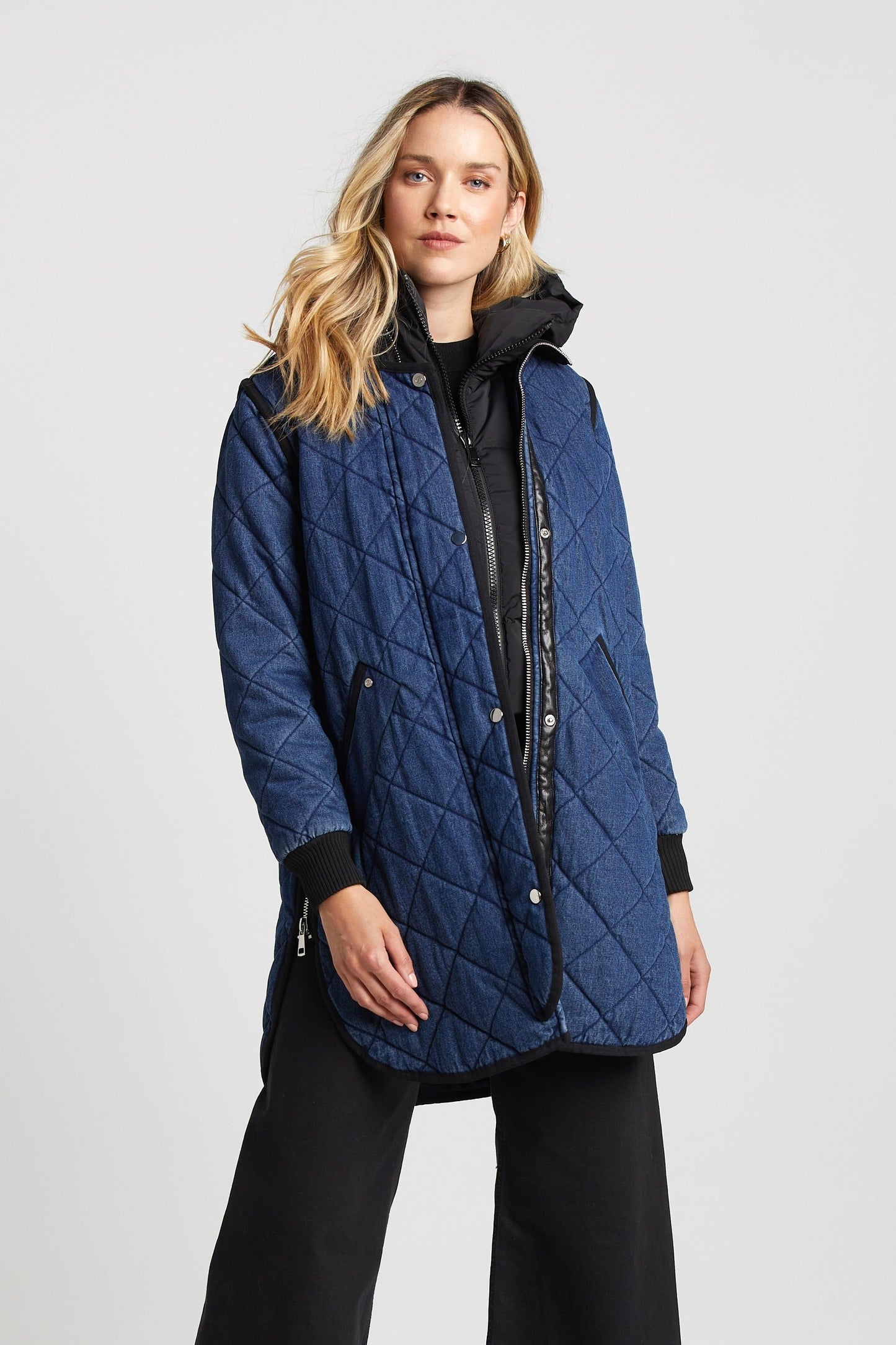 Libby Quilted Full Zip Coat