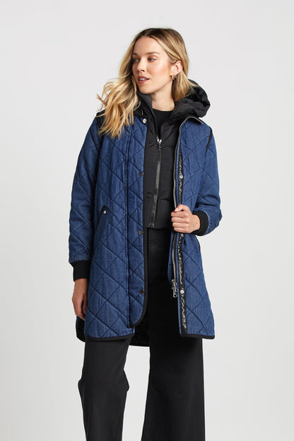 Libby Quilted Full Zip Coat