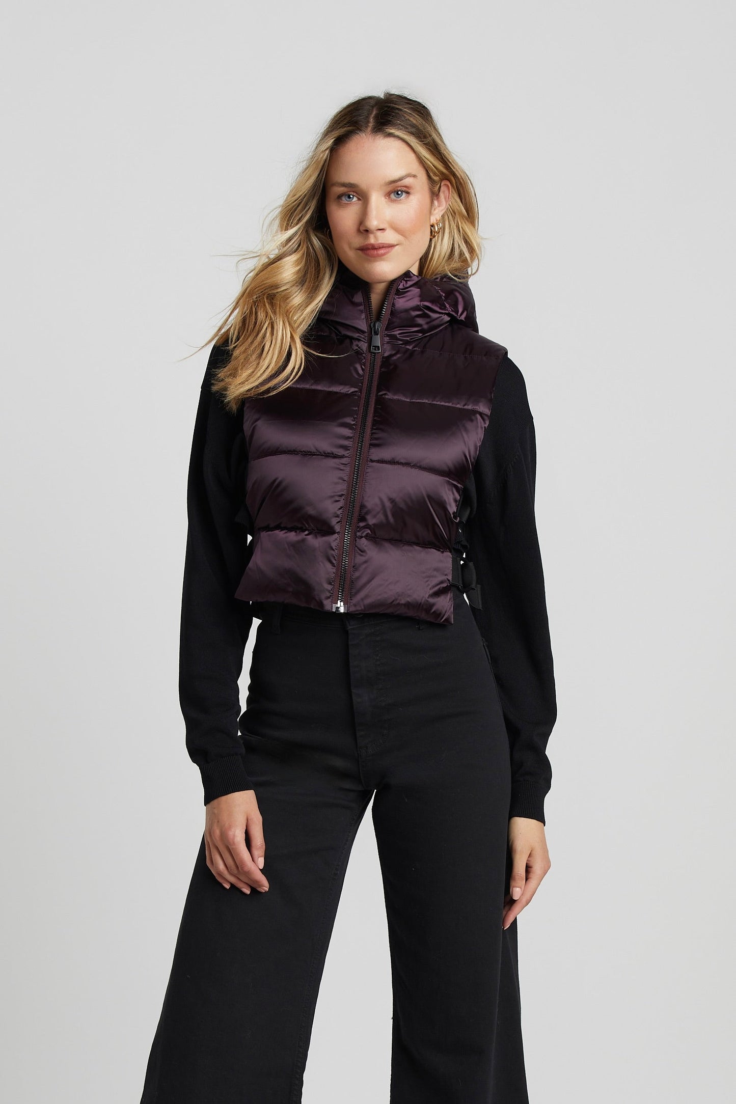 Lola Quilted Full Zip Gilet W/ Adjustable Side Buckles