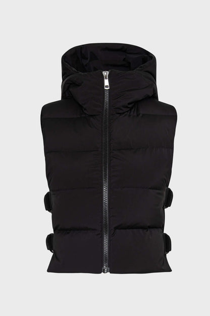 Lola Quilted Full Zip Gilet W/ Adjustable Side Buckles