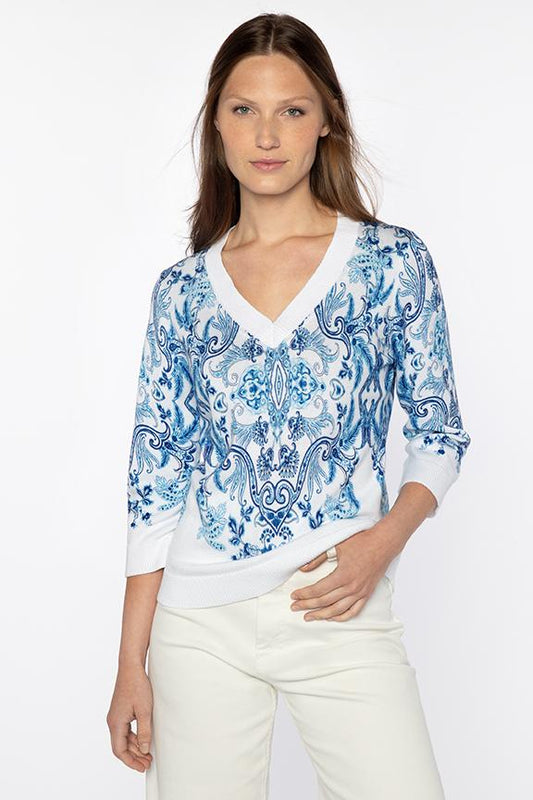 Tavira Print Vee Kinross Cashmere