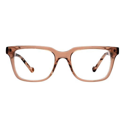 Best Quality Computer Glasses - Oversized Transparent Frames-Blush