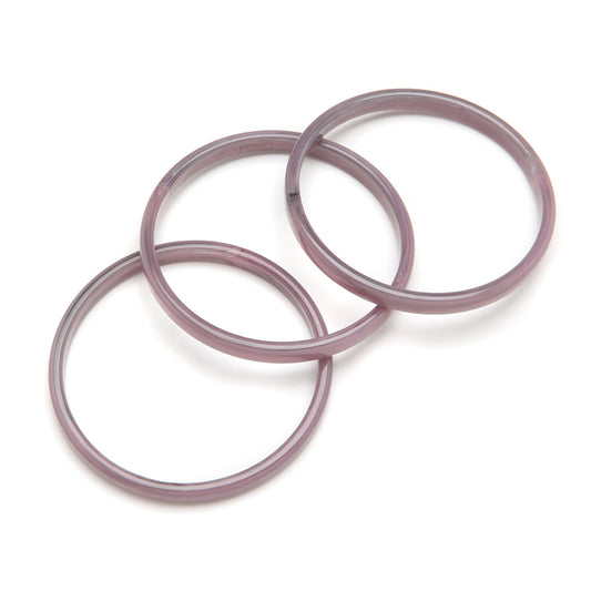 Twiggy Bangle Set Of 3 Seagrape