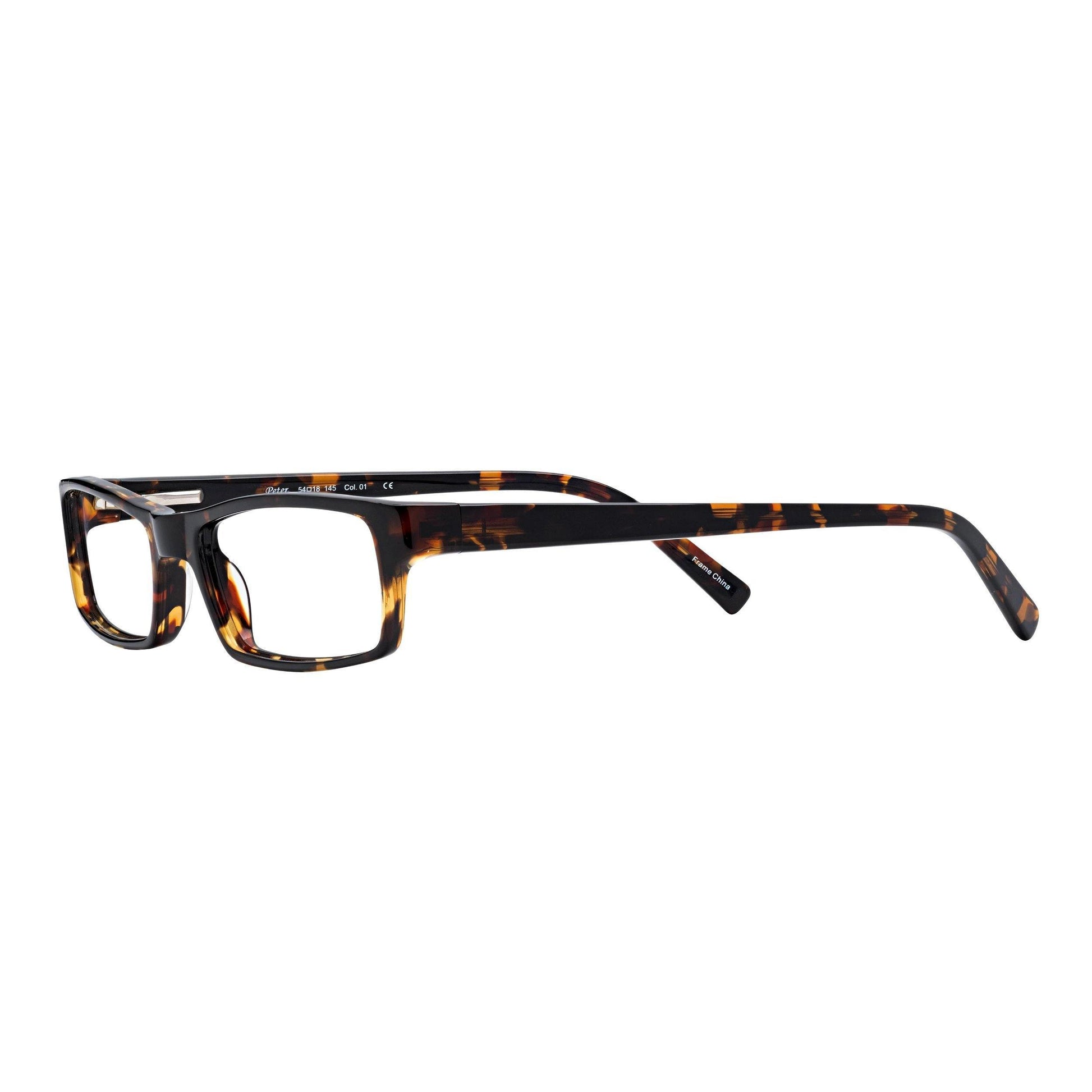 Half Frame Reading Glasses for Men - Tortoise