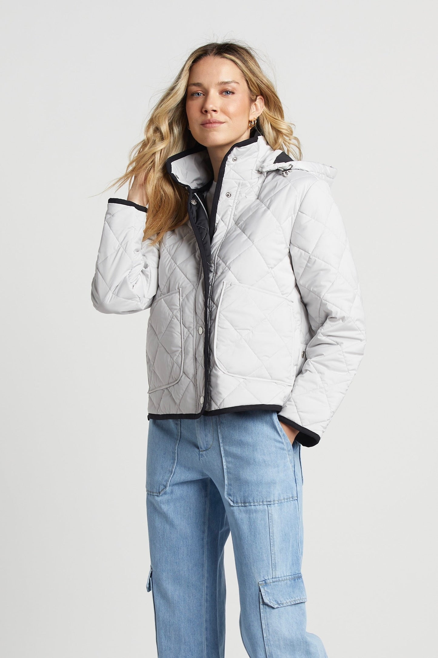 Shelby Short Quilted Hooded Jacket