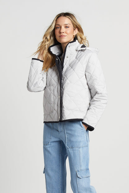 Shelby Short Quilted Hooded Jacket