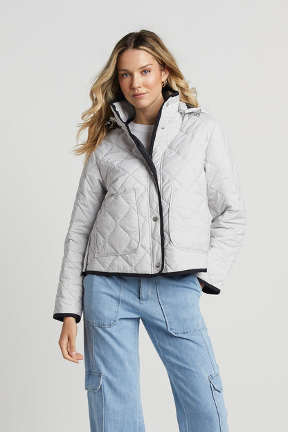 Shelby Short Quilted Hooded Jacket