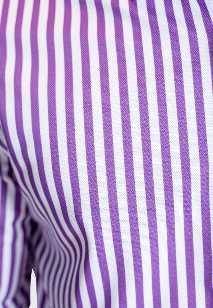 The Go Big Stripe Long Sleeve Tech Shirt-Long Sleeve Shirts-Buki-detail