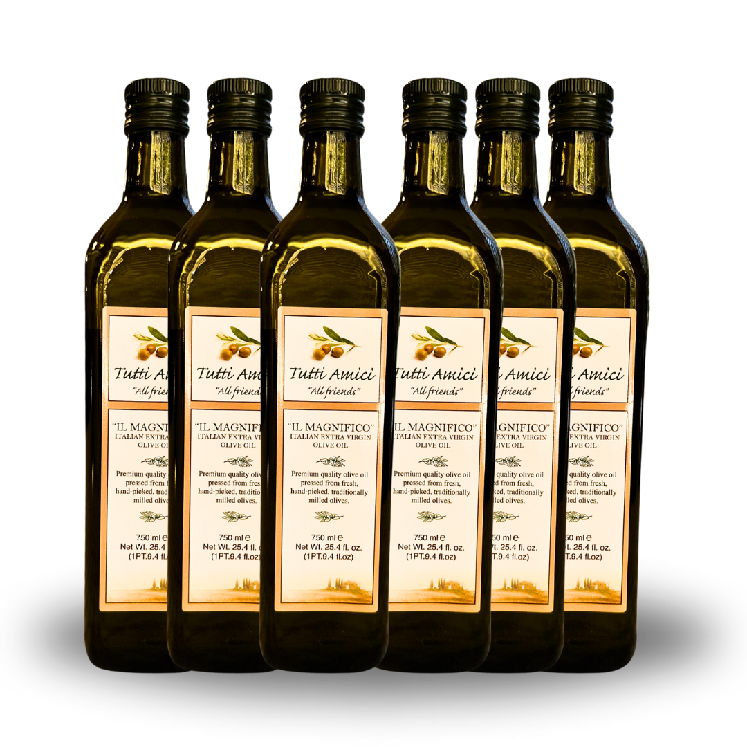 6 Bottle Case Tutti Amici Olive Oil