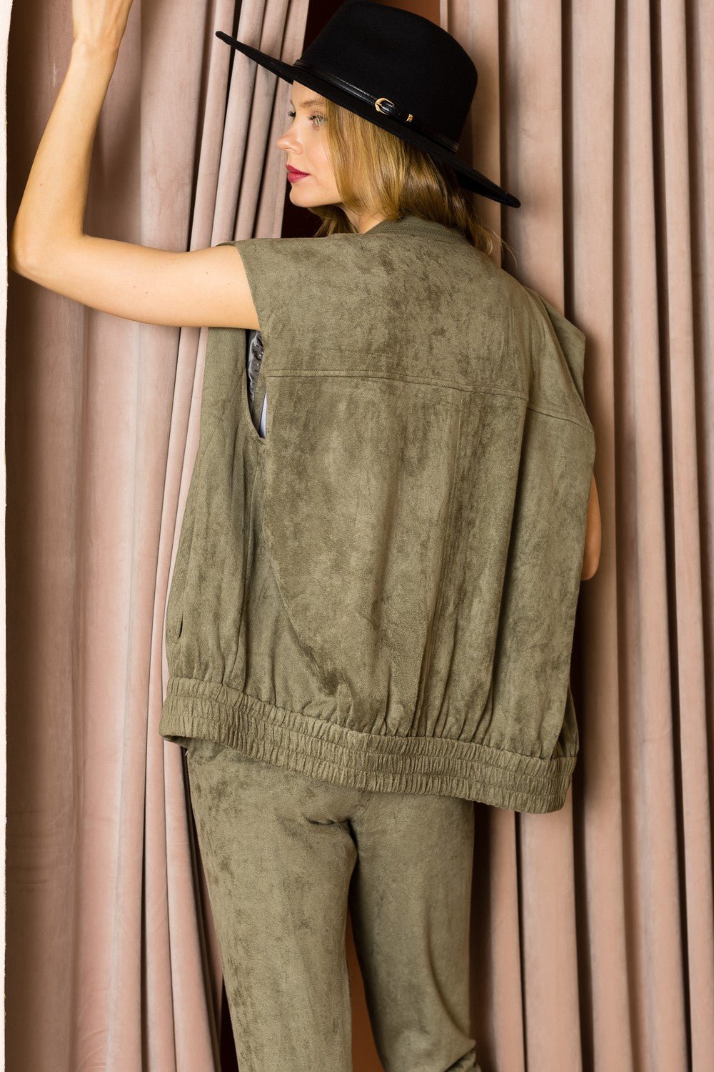 Allison Suede Vest - JOH APPAREL - Banebrook Collections