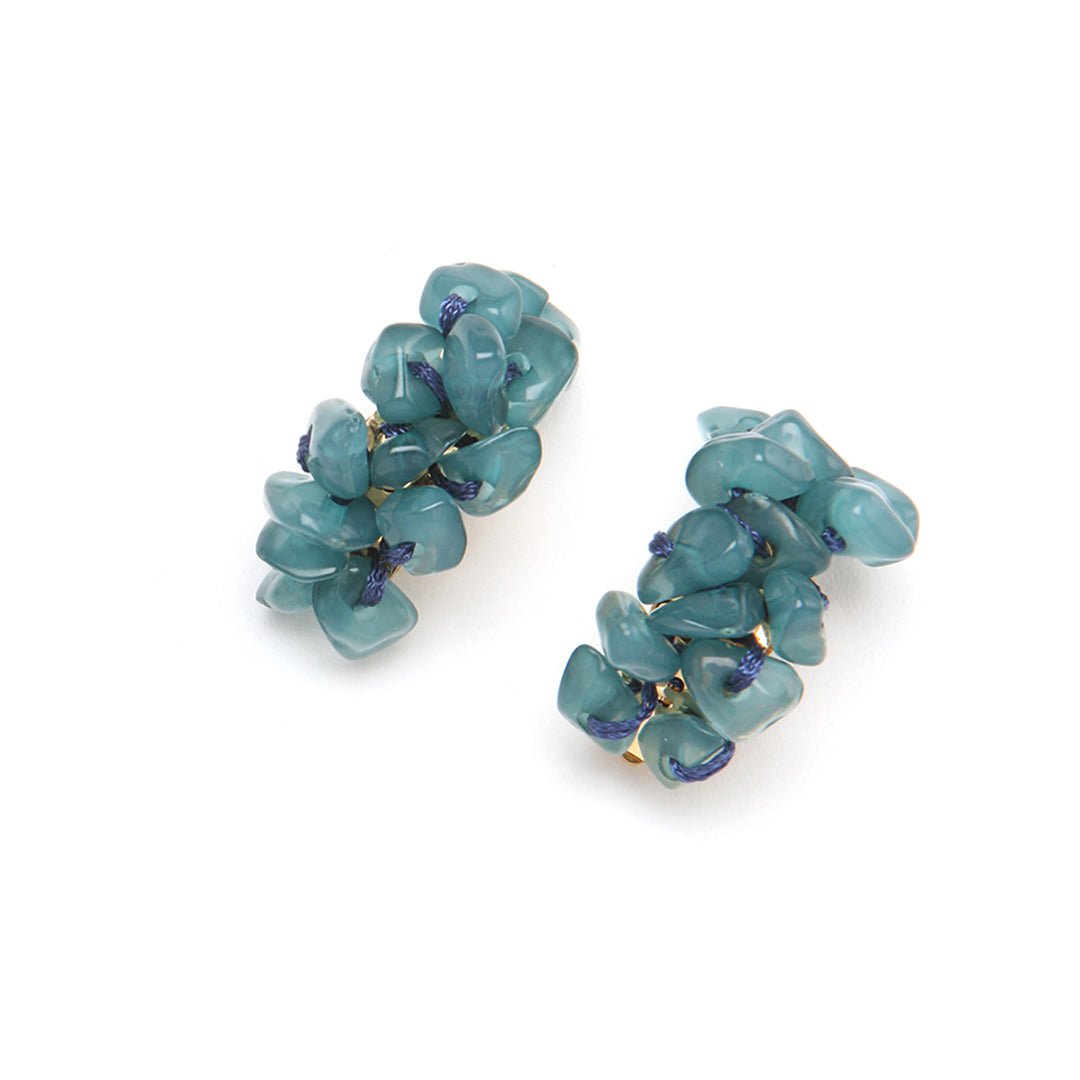 Bea Clip Earring Emerald - PONO - Banebrook Collections