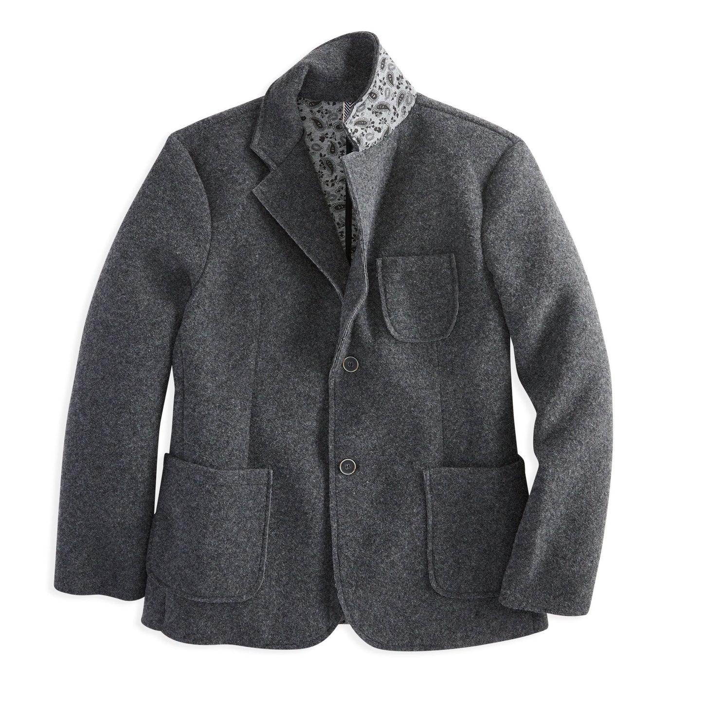 Boiled Wool Blazer - GIONFRIDDO SPORTSWEAR - Banebrook Collections