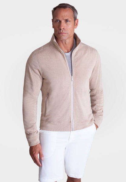 Breckenridge Full - Zip Sweatshirt Camel - BUKI - Banebrook Collections