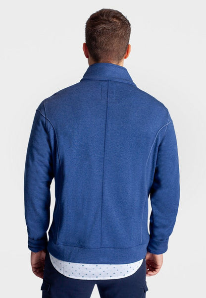 Breckenridge Full - Zip Sweatshirt Tokyo Blue - BUKI - Banebrook Collections