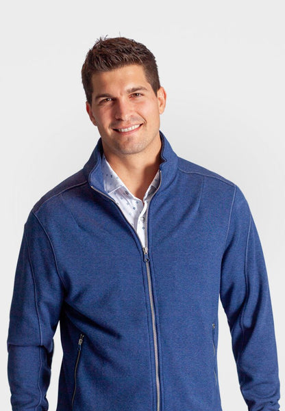 Breckenridge Full - Zip Sweatshirt Tokyo Blue - BUKI - Banebrook Collections