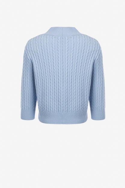 Cable Knit Sweater - IRIS SETLAKWE - Banebrook Collections