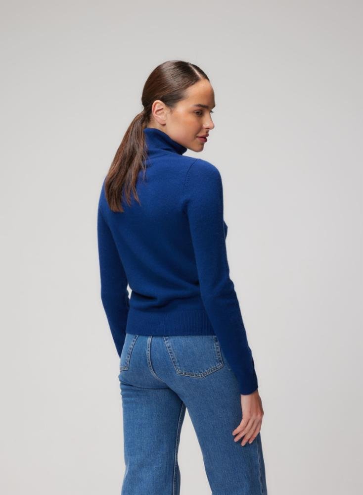 Cashmere Long Sleeve Turtleneck - MAJESTIC FILATURES - Banebrook Collections