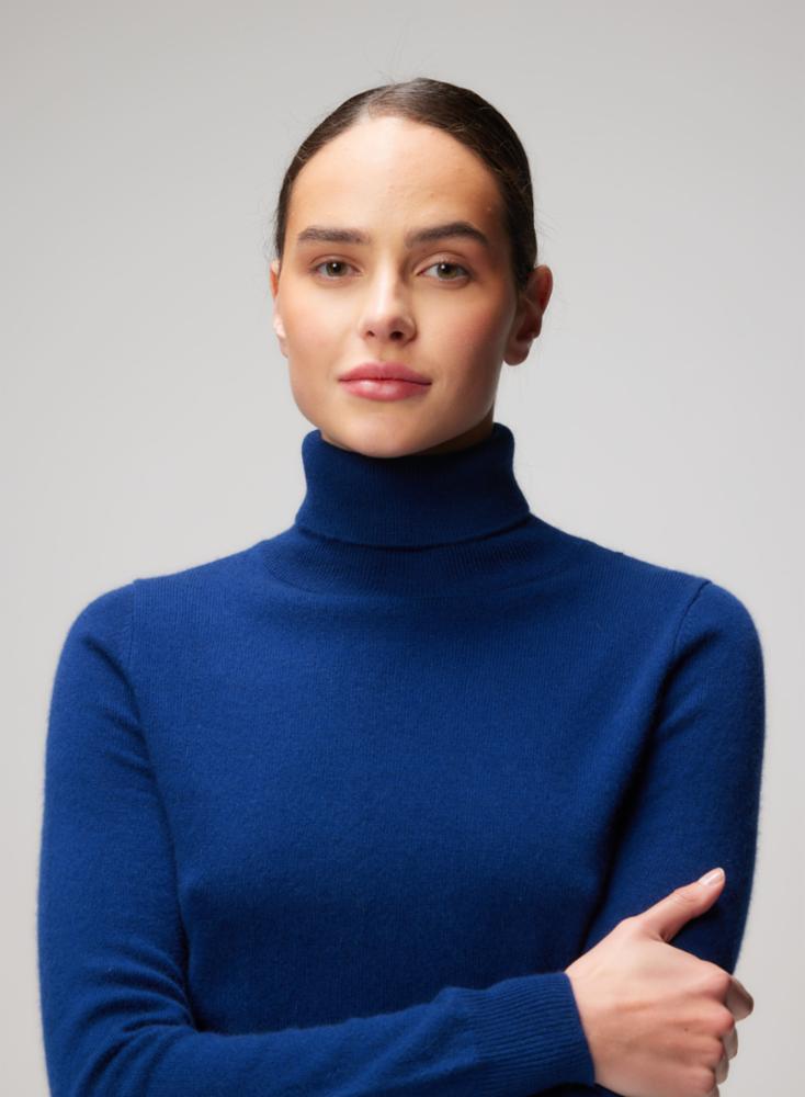 Cashmere Long Sleeve Turtleneck - MAJESTIC FILATURES - Banebrook Collections