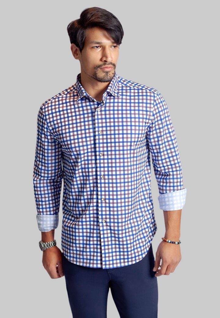 Check Mate Long Sleeve Tech Shirt - BUKI - Banebrook Collections