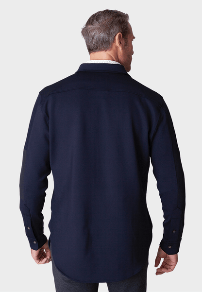 City Cpo Shirt Jacket Navy - BUKI - Banebrook Collections