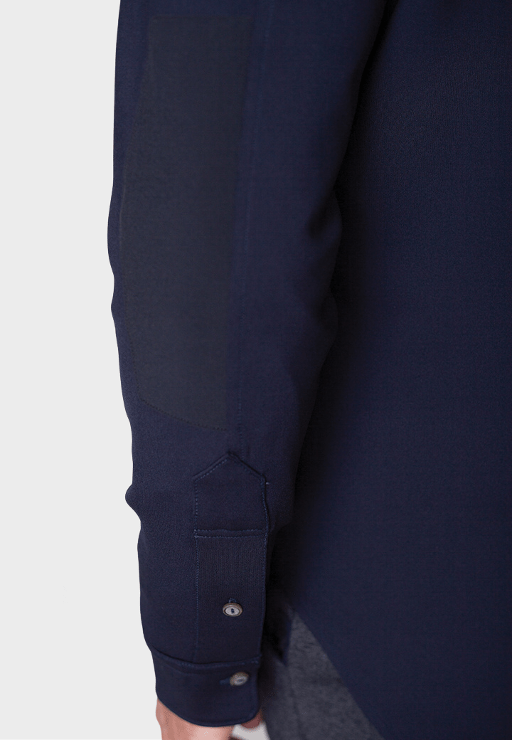 City Cpo Shirt Jacket Navy - BUKI - Banebrook Collections