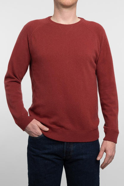 Coverstitch Sweatshirt - KINROSS CASHMERE - Banebrook Collections