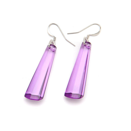 Crystal Drop Earring Iris - PONO - Banebrook Collections