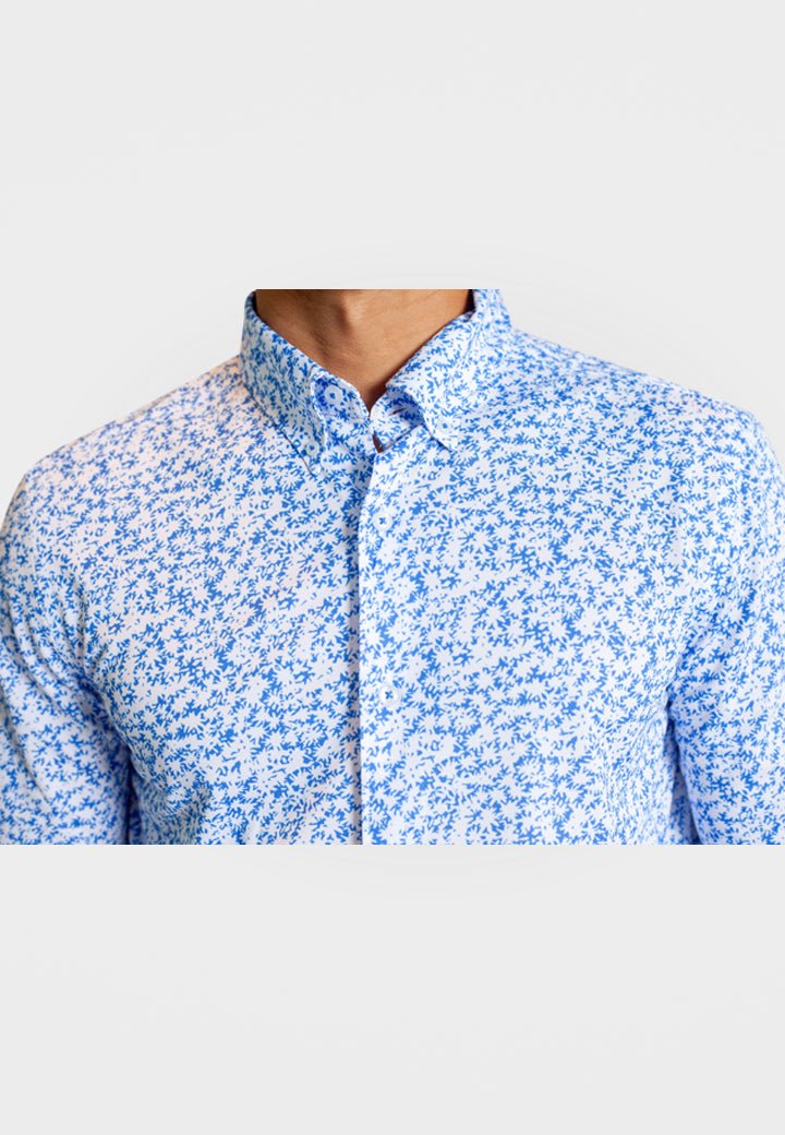 Five - O Floral Long Sleeve Tech Shirt - BUKI - Banebrook Collections