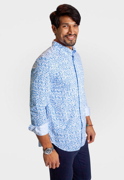 Five - O Floral Long Sleeve Tech Shirt - BUKI - Banebrook Collections