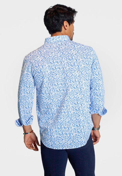 Five - O Floral Long Sleeve Tech Shirt - BUKI - Banebrook Collections