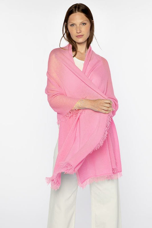 Fringe Wrap - KINROSS CASHMERE - Banebrook Collections