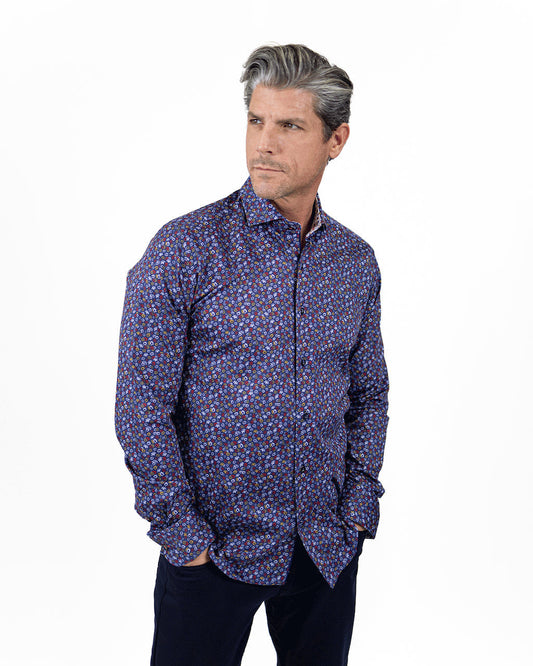 Multi Long Sleeve Sport Shirt