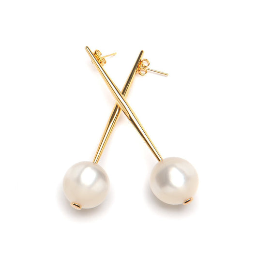 Gale Earring Champagne - PONO - Banebrook Collections