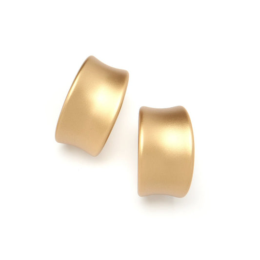 Gina Earring Gold - PONO - Banebrook Collections