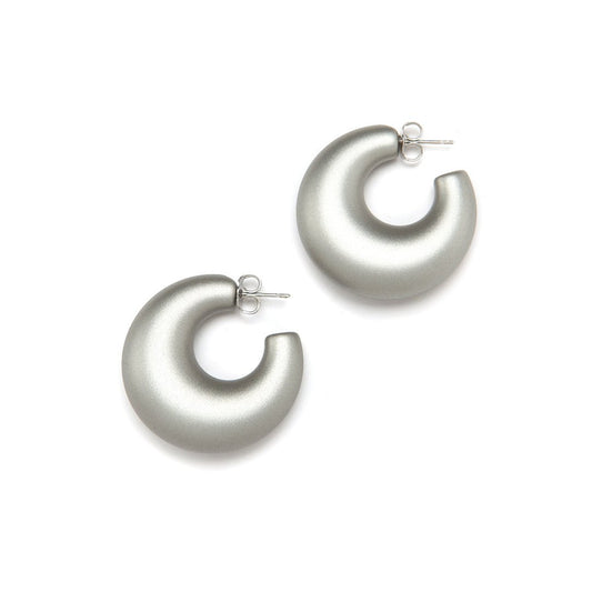 Ivy Barile Earring Silver - PONO - Banebrook Collections